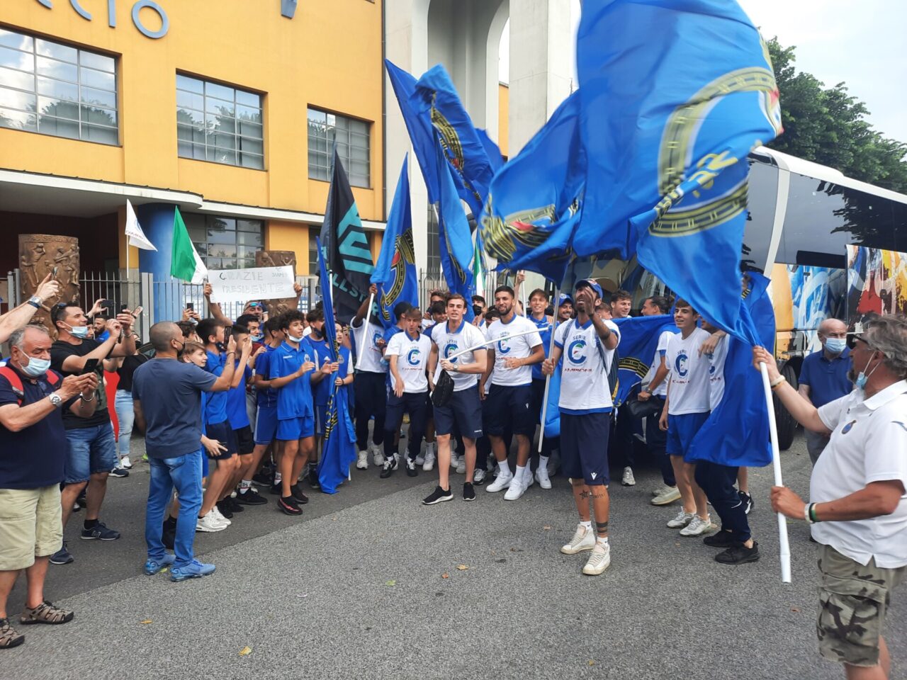 Le foto della festa promozione del Seregno