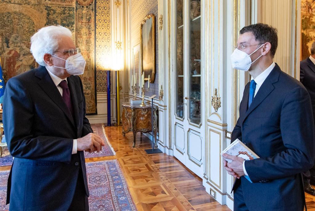 Il concorezzese Stefano Paleari premiato dal Presidente Sergio Mattarella