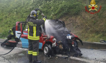 Frontale in superstrada nella bergamasca: morto un uomo di 37 anni. Coinvolto anche un monzese