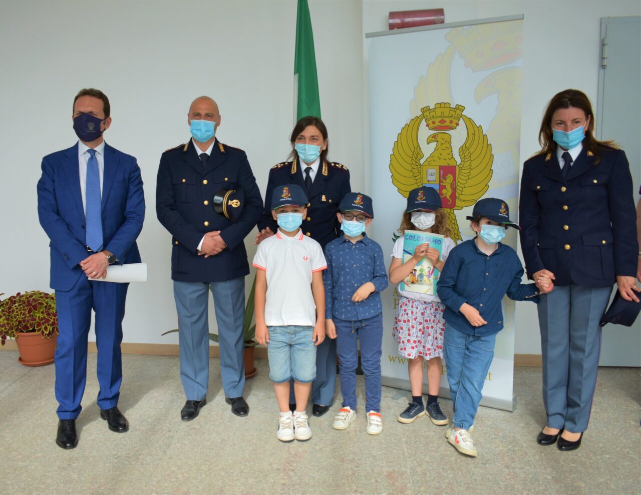 Studenti  in Questura a scuola di legalità