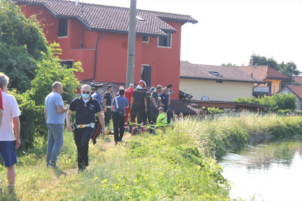 E’ morto il novese soccorso nel canale Villoresi