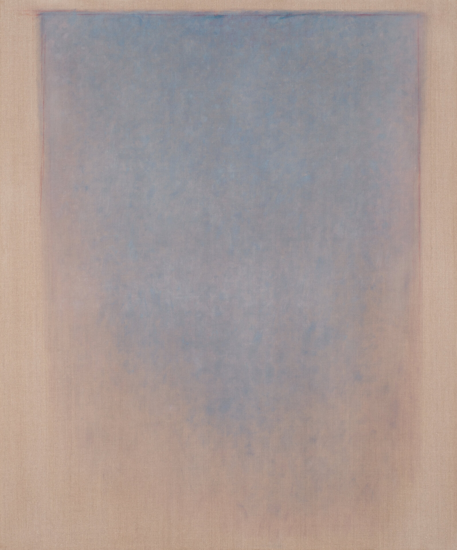 Sandro De Alexandris, Il velo dell'aria XVI. 2017, olio e pastelli su tela, 145X120 cm