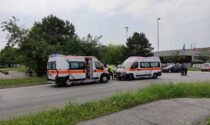 Scontro tra due auto a Concorezzo: soccorsi e Carabinieri sul posto