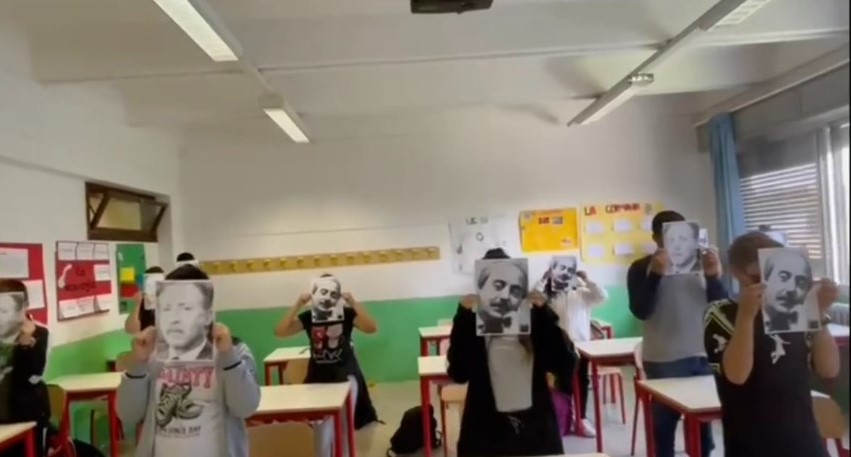 Da Capaci a via D’Amelio,  il video degli alunni della Da Vinci