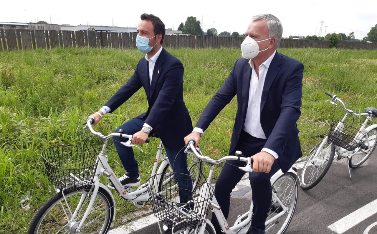 Cresce la mobilità dolce in città, presentata la ciclabile Fermi-Montesanto