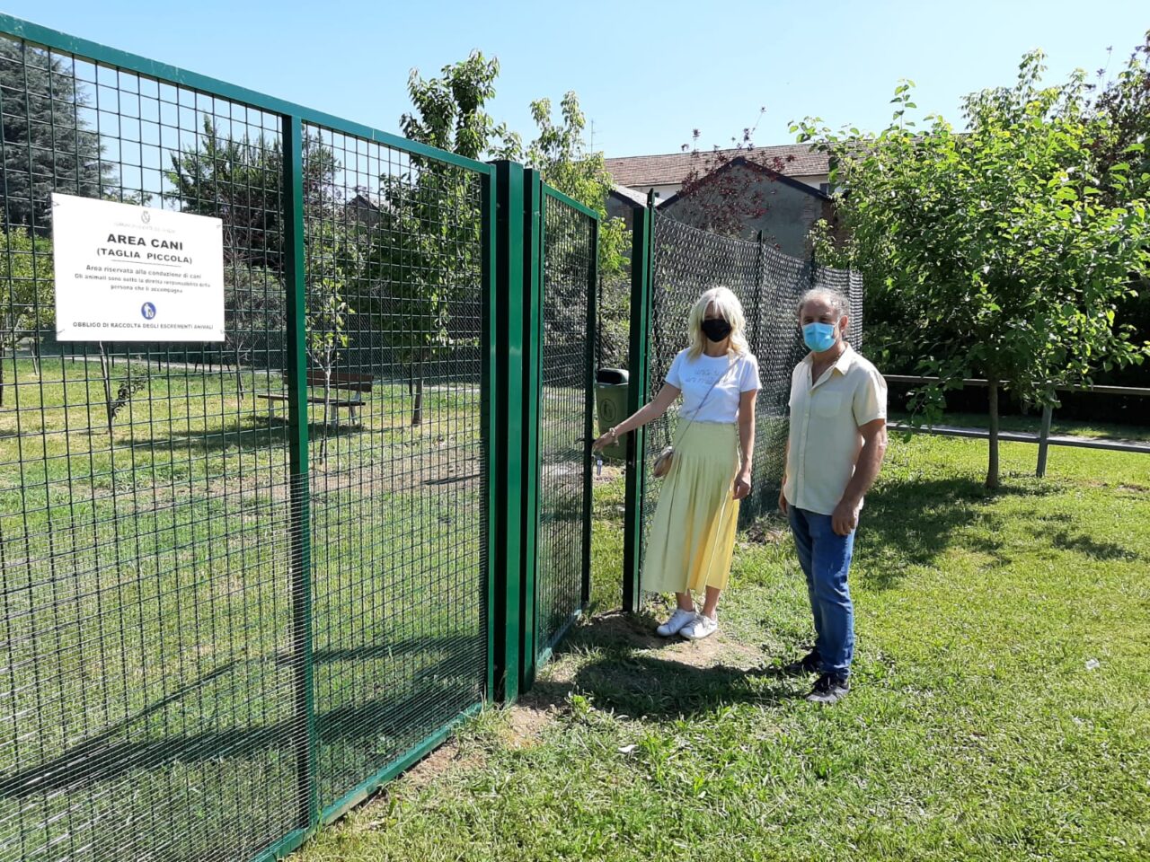 Inaugurati gli orti urbani e l’area cani