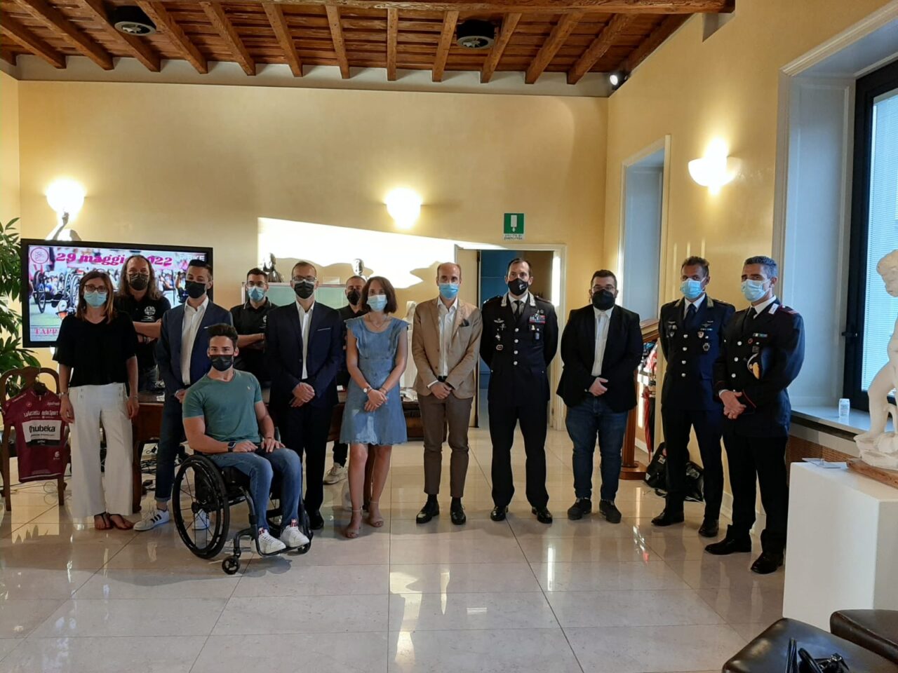 Il Giro d’Italia di Handbike arriva a Meda