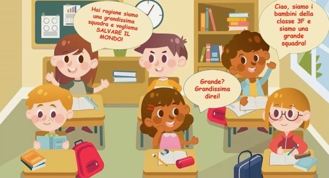 La terza F della scuola Sant’Alessandro, seconda al concorso Ecolamp, Raccogliamo Valore