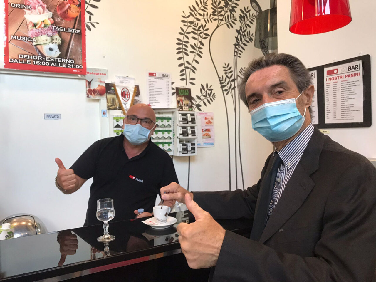 Covid in Lombardia, Fontana “Fascia bianca e abolizione coprifuoco si avvicinano”