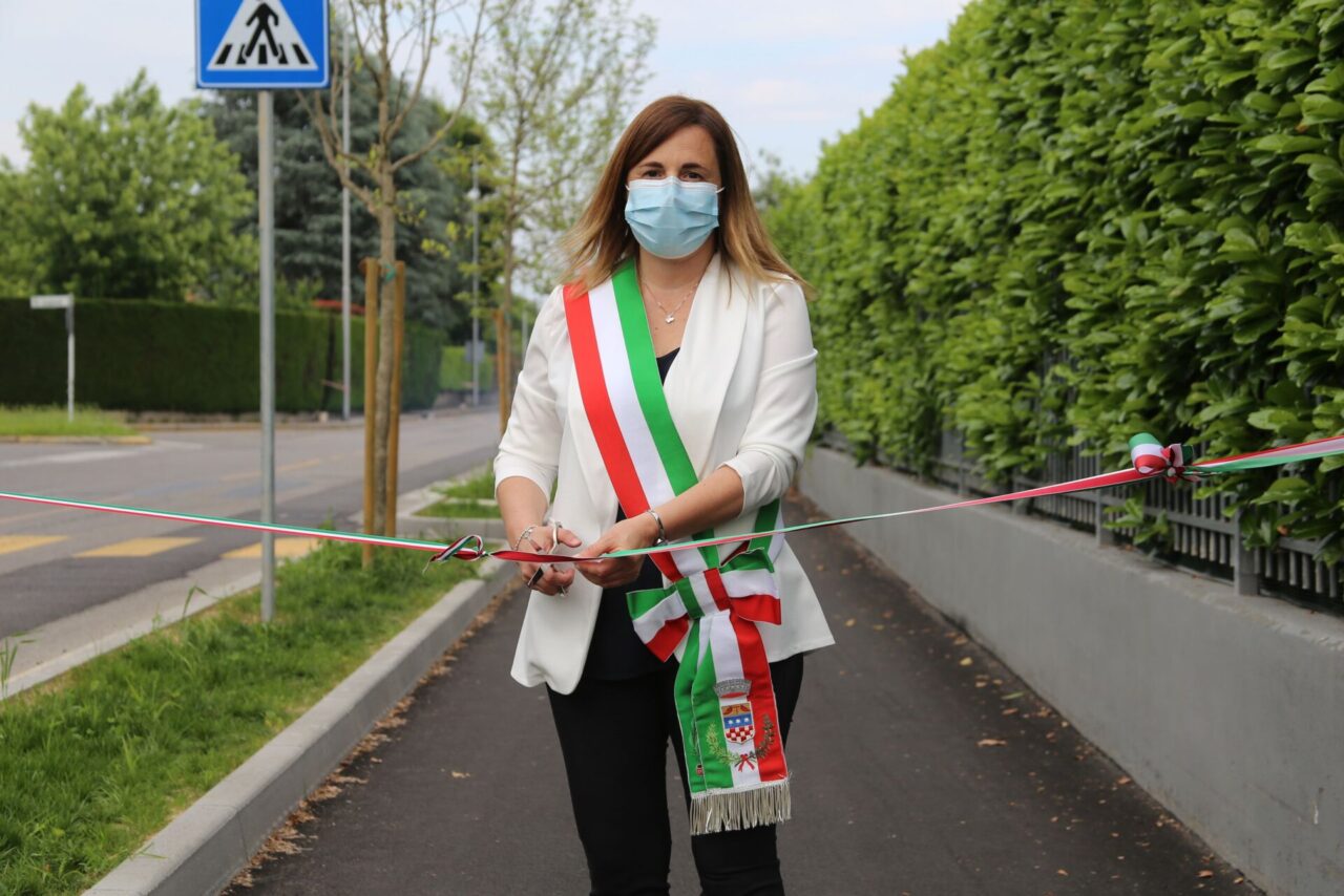 Pista ciclabile a Velate