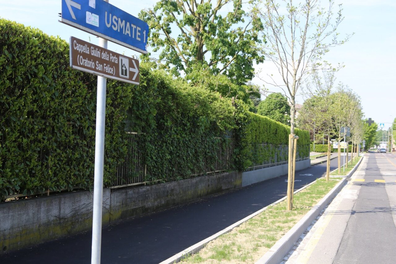 Il Comune di Usmate pianifica un duplice intervento a favore della mobilità sostenibile