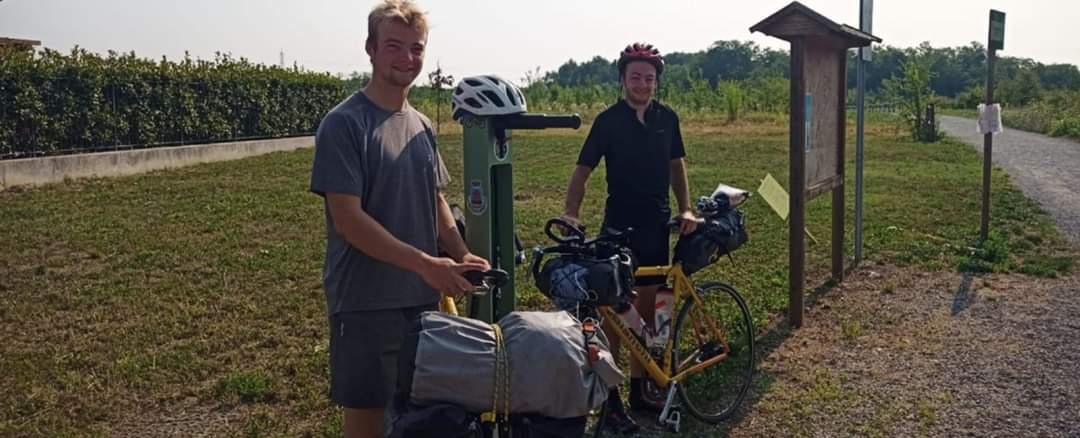 Dalla Francia alla Croazia in bicicletta, passando per… Bellusco