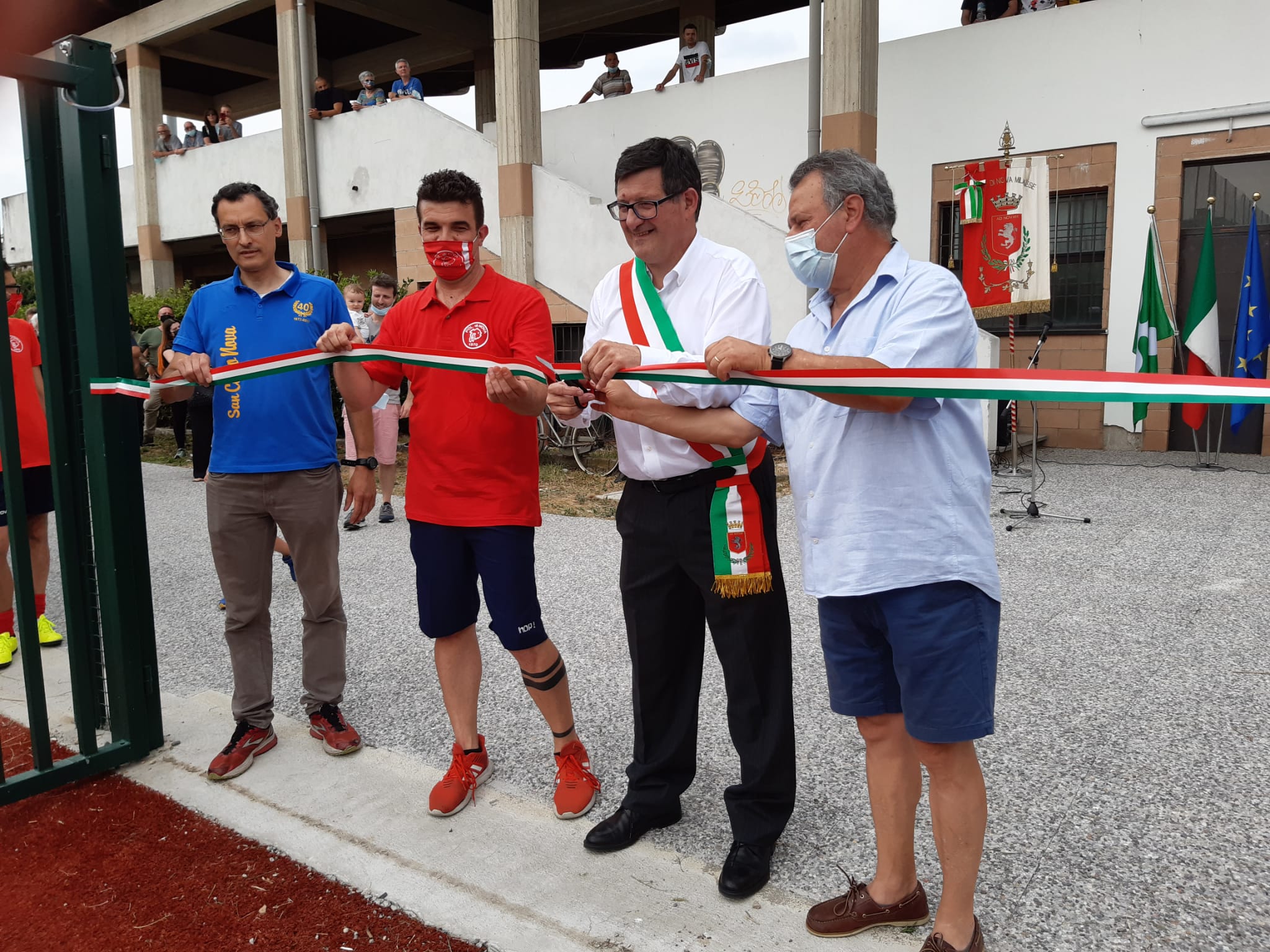 centro sportivo nova inaugurazione