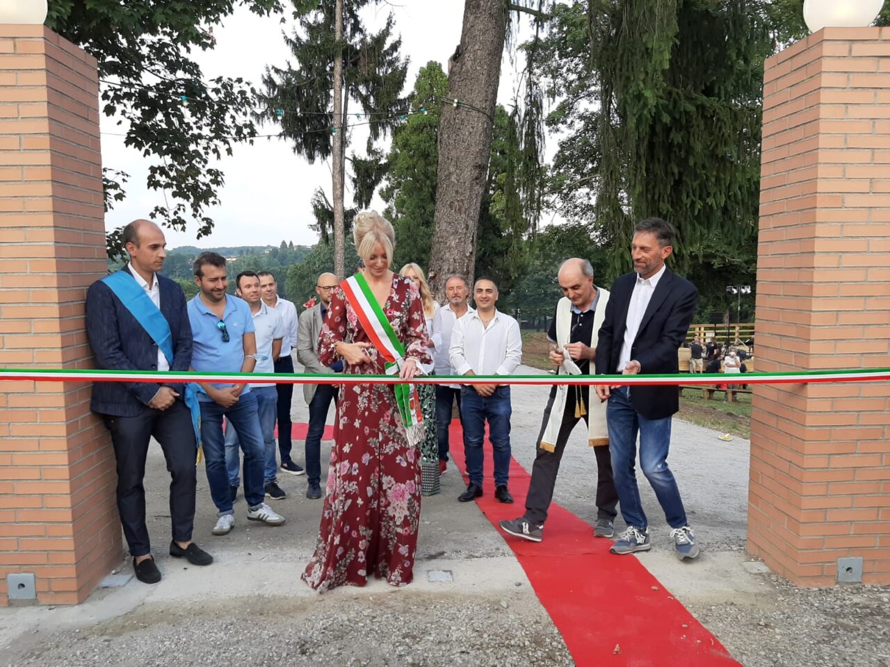 Inaugurato il grande parco pubblico nel cuore di Lentate