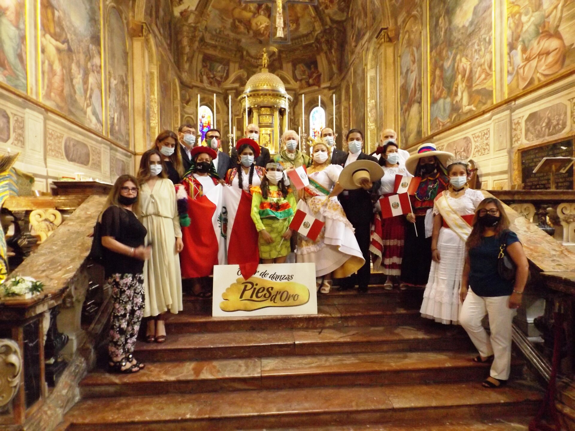 In Duomo festa peruviana