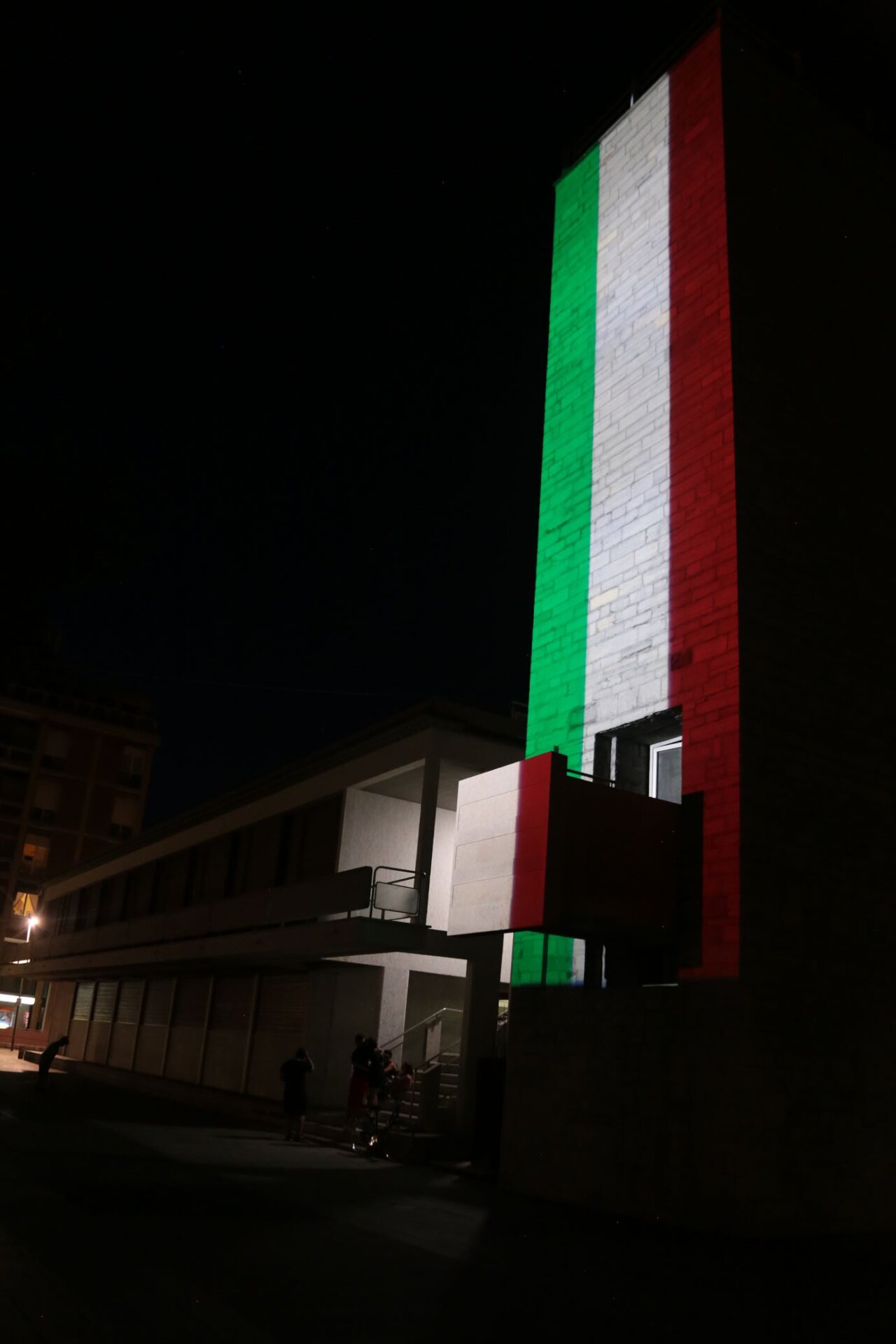 Lissone Palazzo Terragni tricolore Euro 2020