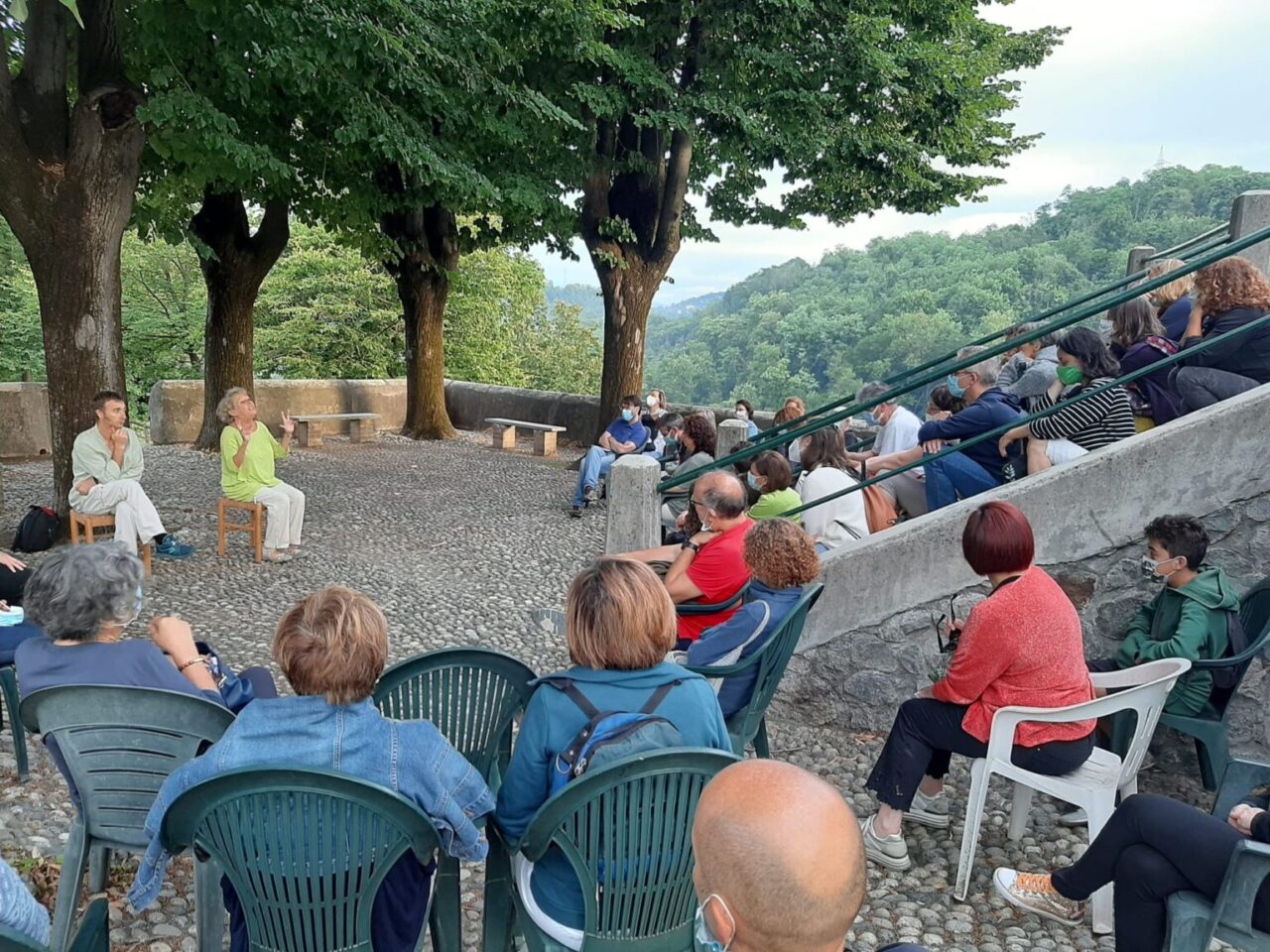 Il Parco Adda Nord è diventato un grande palco teatrale nel primo weekend di Adda visioni