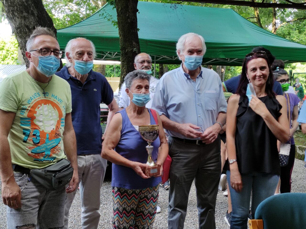 Giovani e meno giovani si sono sfidati nel torneo di Petanque