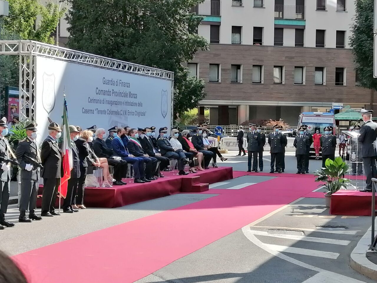 Guardia di Finanza, a Monza l’inaugurazione del nuovo Comando Provinciale