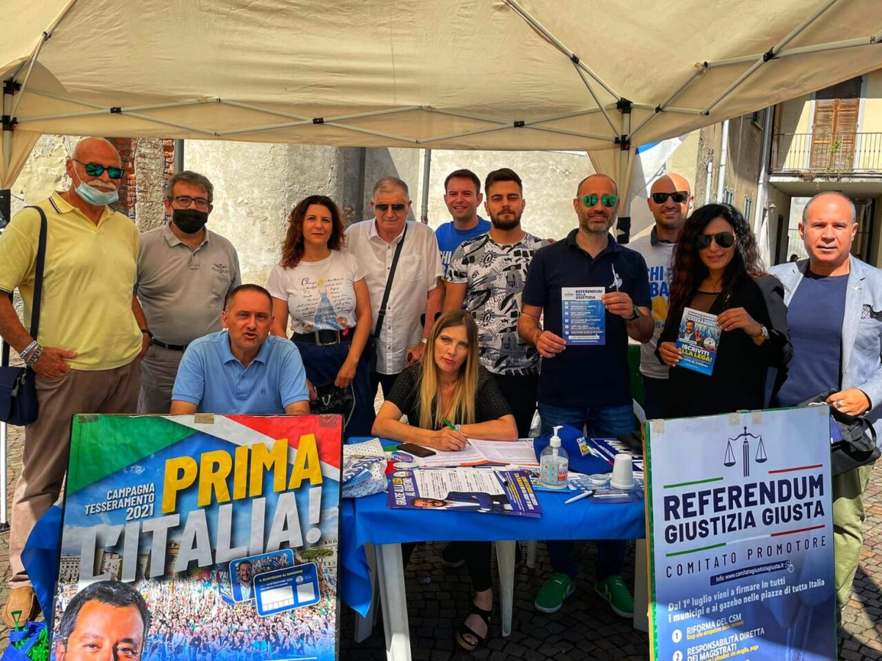 Referendum sulla giustizia, la raccolta firme della Lega va avanti: gazebo in diversi comuni