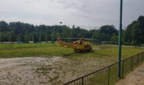 Paura per un bimbo di due anni colpito da un tavolino di marmo sul terrazzo del nonno