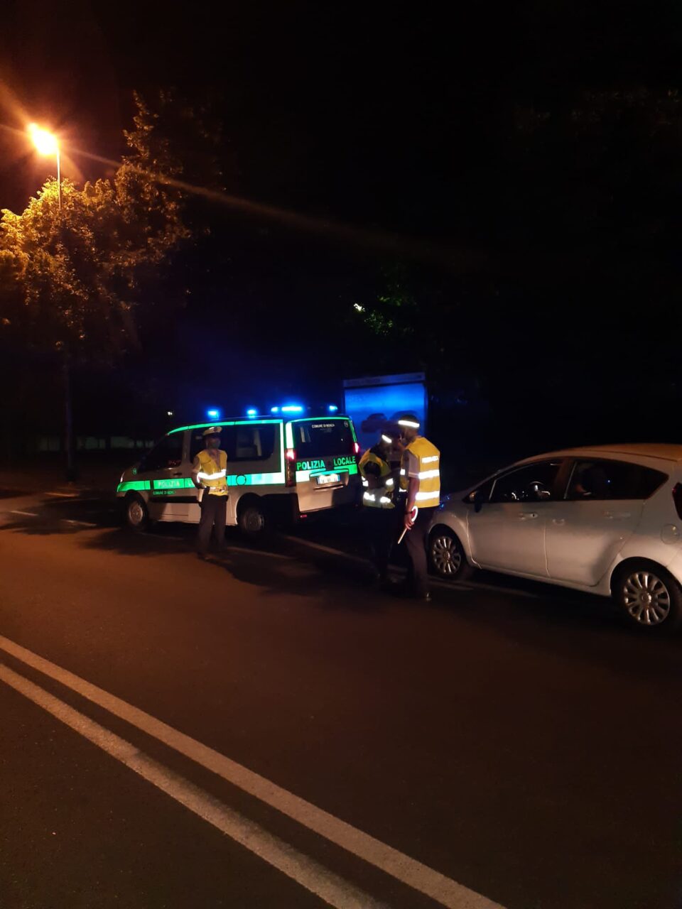 controlli a Monza