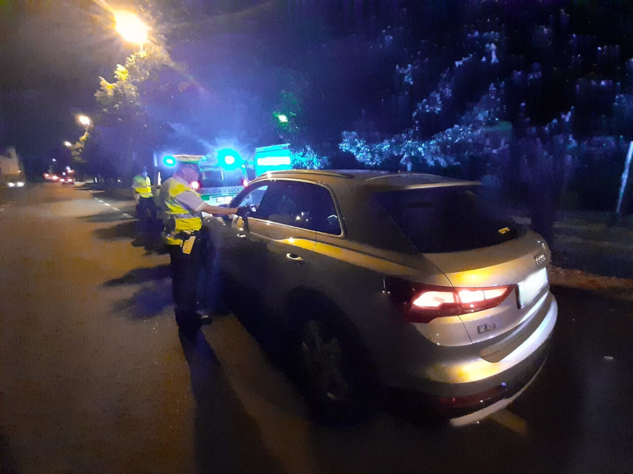 controlli a Monza