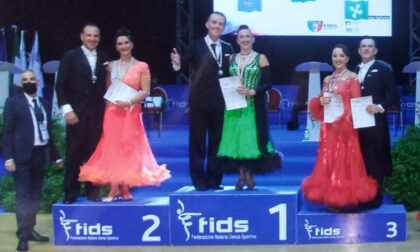 Luca e Sonia campioni Italiani Fids di danze standard