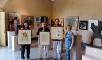 Tre nuovi dipinti donati al Museo Scalvini in Villa Tittoni