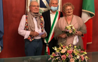 Giuliana e Luigi sposi a 80 anni