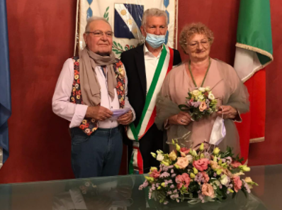Giuliana e Luigi sposi a 80 anni