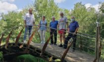 Il presidente del Parco Valle Lambro visita i sentieri curati dai volontari