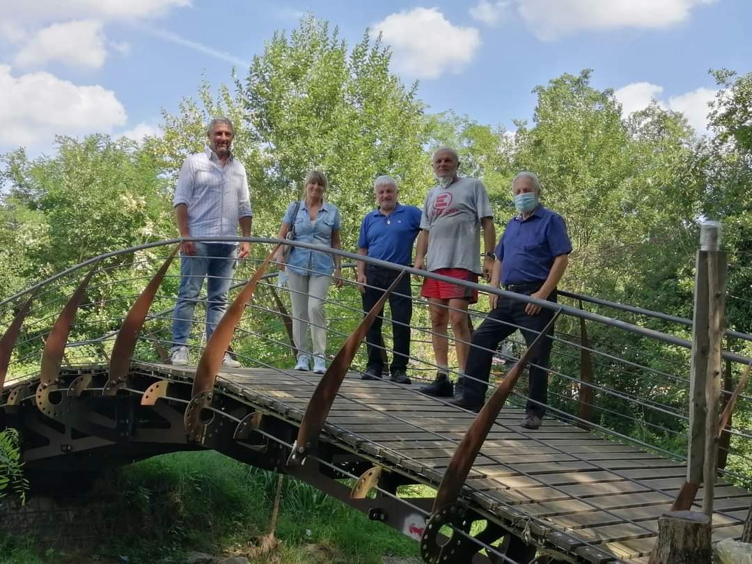 Il presidente del Parco Valle Lambro visita i sentieri curati dai volontari