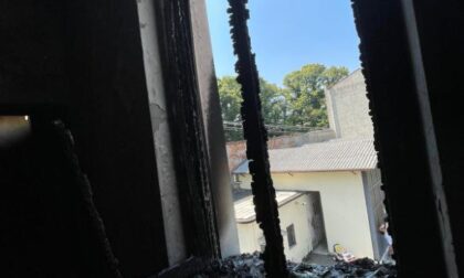 Va a fuoco la cameretta, intervengono i pompieri