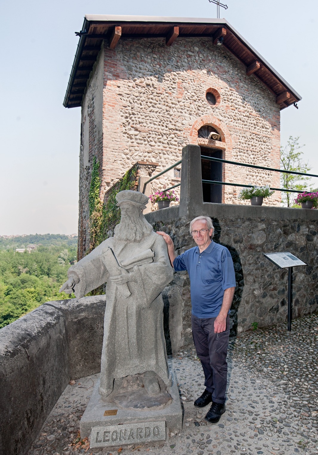 Cornate d'Adda Fiorenzo Mandelli custode Santuario della Rocchetta