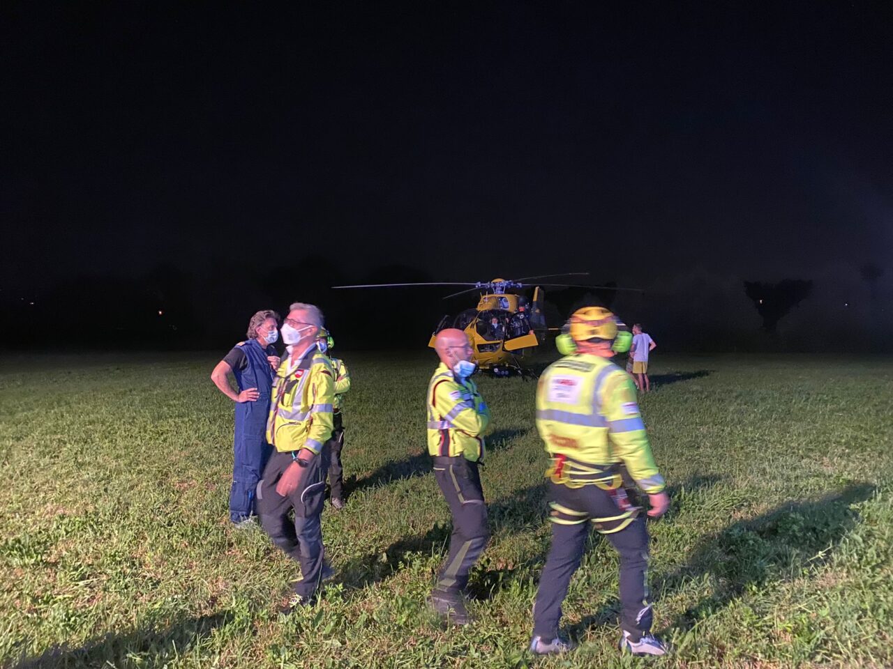 Besana presunta caduta deltaplano