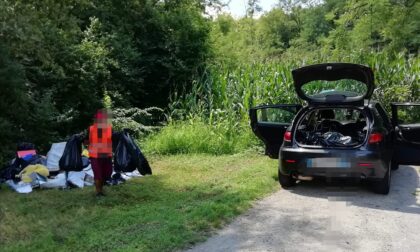 Scaricatore abusivo di rifiuti beccato e sanzionato dalla Polizia Locale