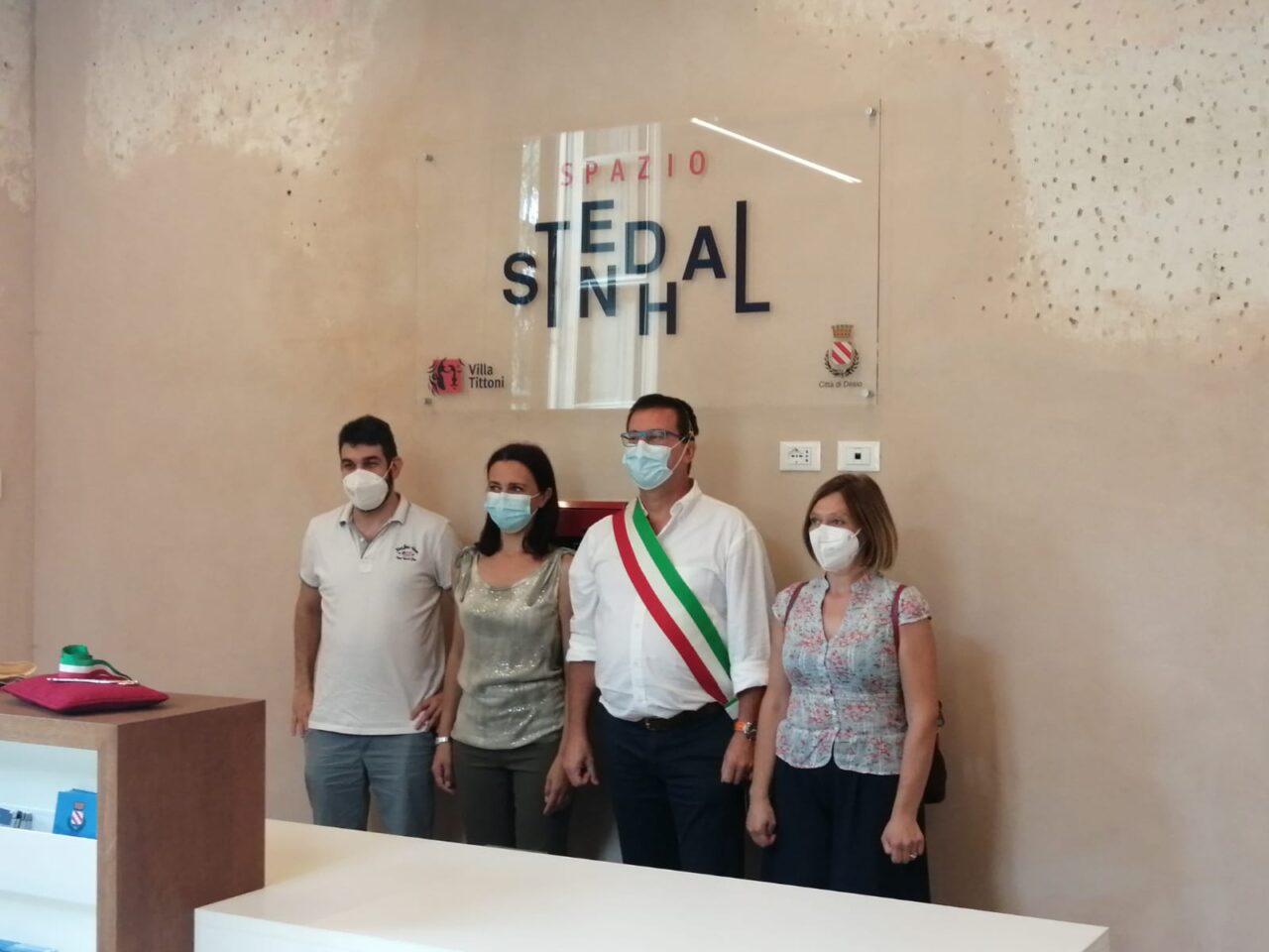 Intitolata l’ala ovest di Villa Tittoni: si chiamerà Spazio Stendhal