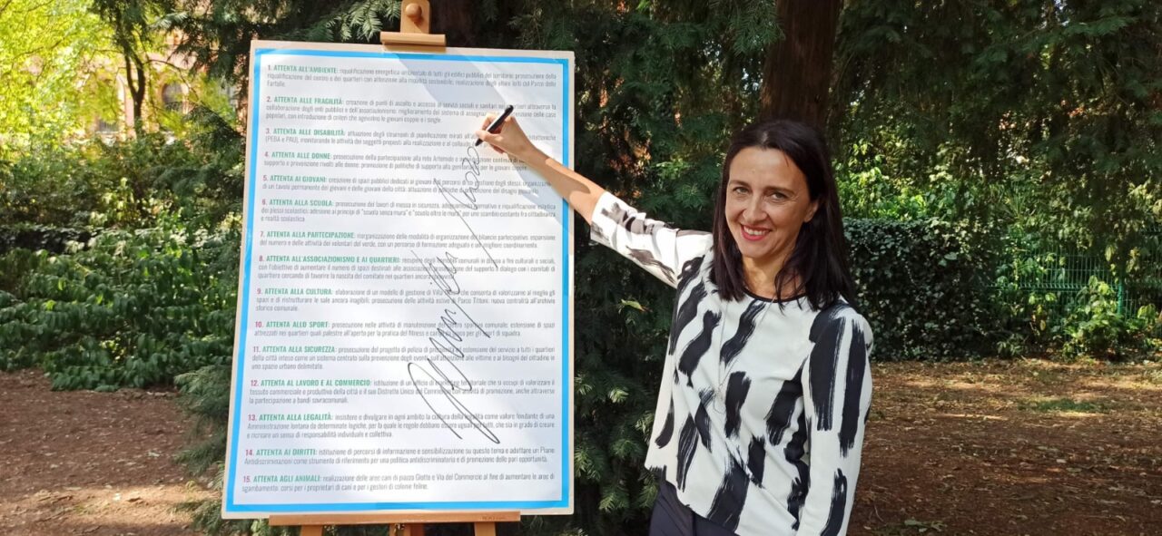 Jennifer Moro presenta il programma: “Un progetto straordinario per trasformare la città”