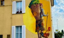 Paina diventa sempre più bella: spunta un nuovo murales