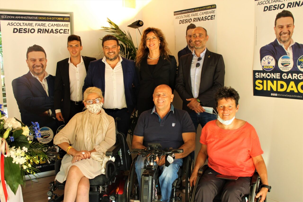 Lega: il ministro per le disabilità Erika Stefani a Desio per sostenere Simone Gargiulo