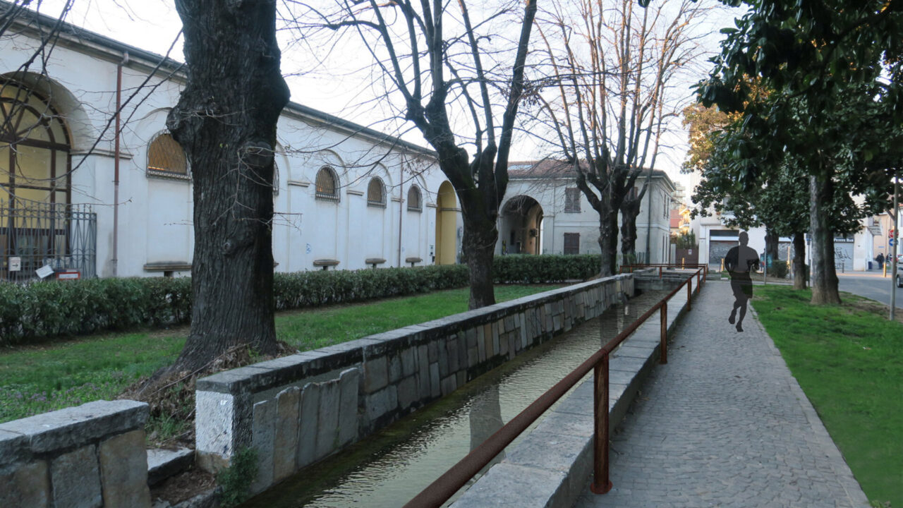 L’acqua tornerà a scorrere nell’antica roggia di Villa Cusani Traversi Tittoni