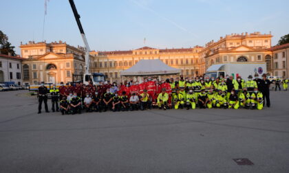 Il grazie di Monza al cuore dei volontari della Protezione civile