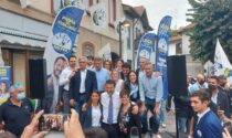 Salvini a Seveso per sostenere il candidato sindaco Borroni