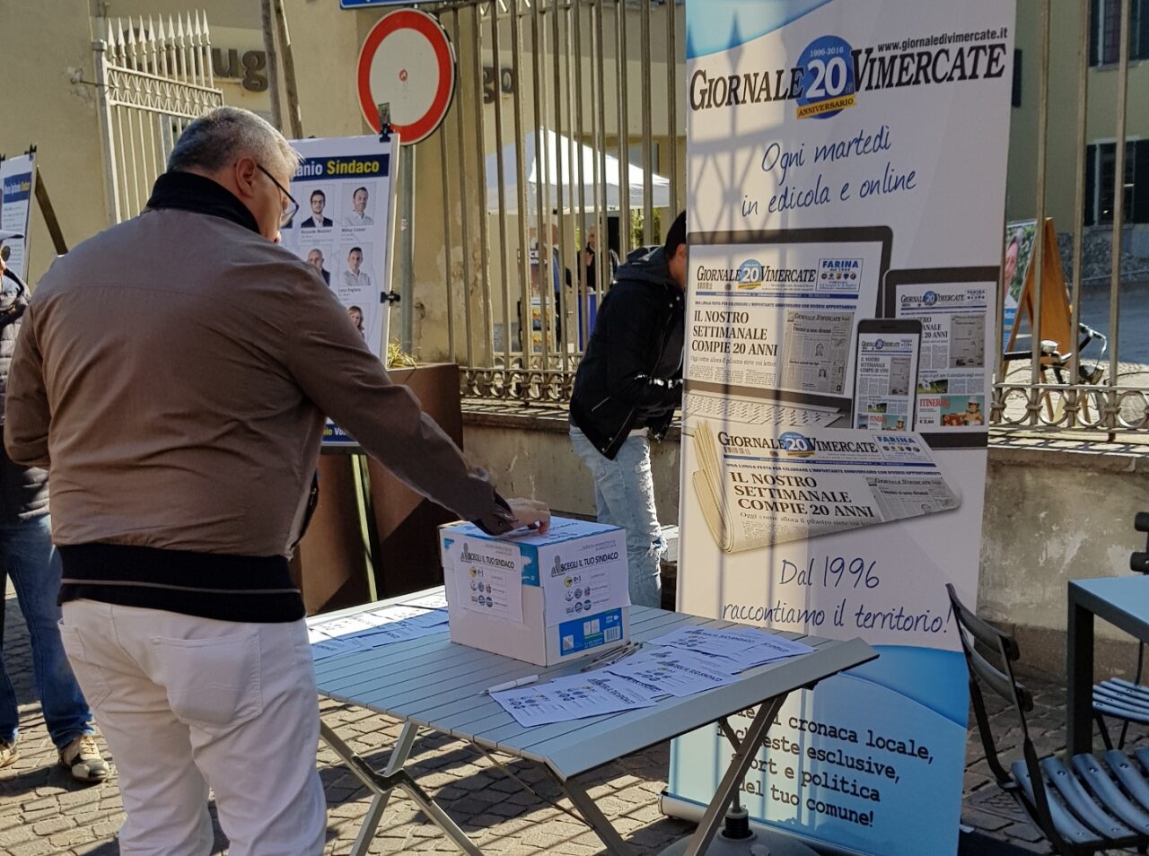 Elezioni: il Giornale di Vimercate vi aspetta in piazza per una simulazione di voto