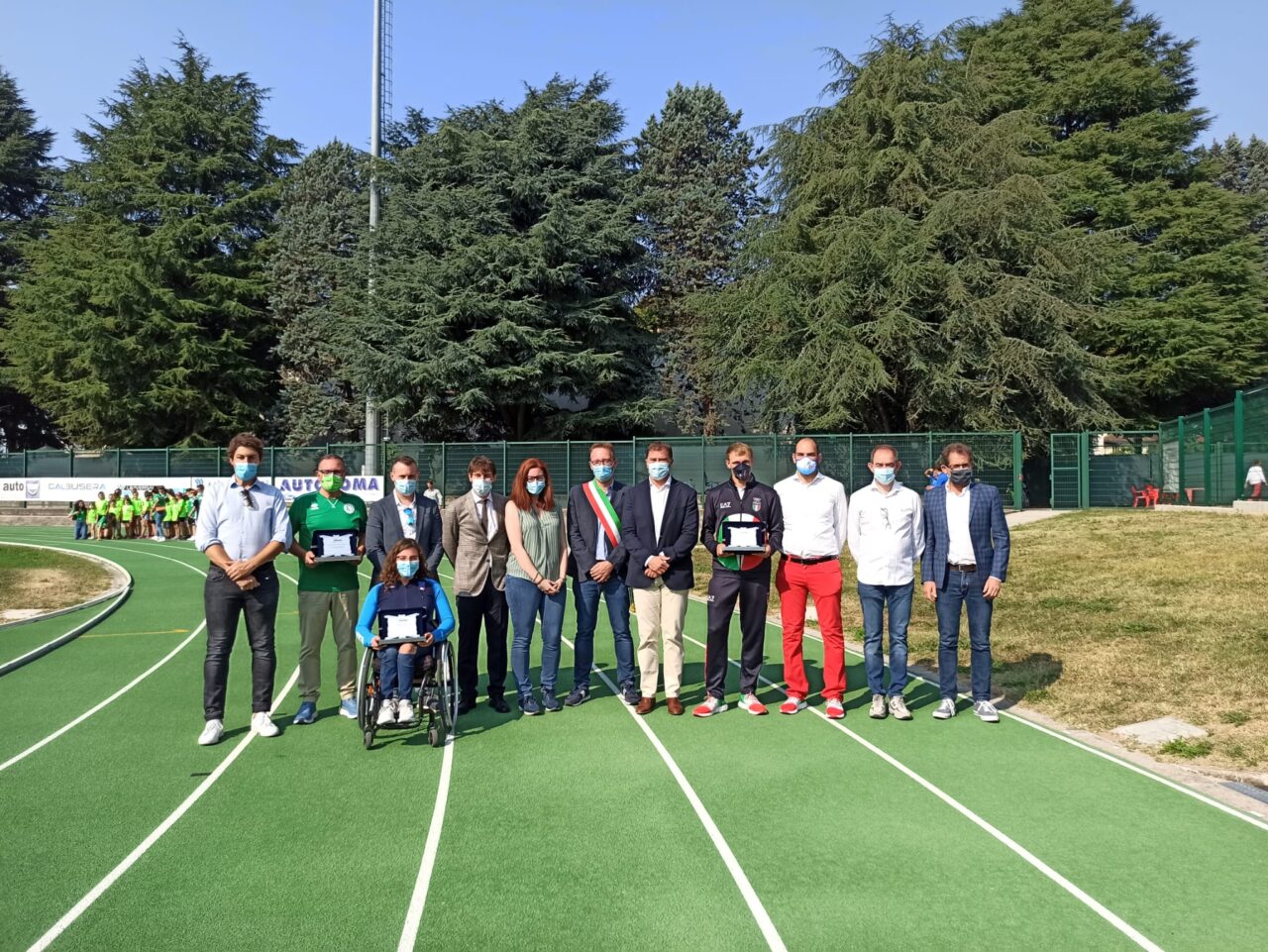 Inaugurata la nuova pista di atletica di Giussano