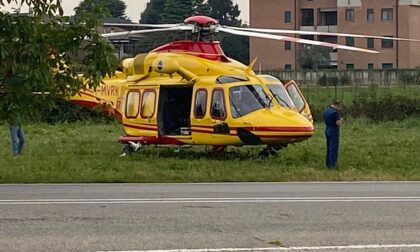 Arresto cardiaco in casa, atterra l'elisoccorso