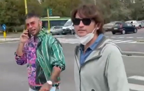 Il rapper Emis Killa e il siparietto con l’amico comico al supermercato