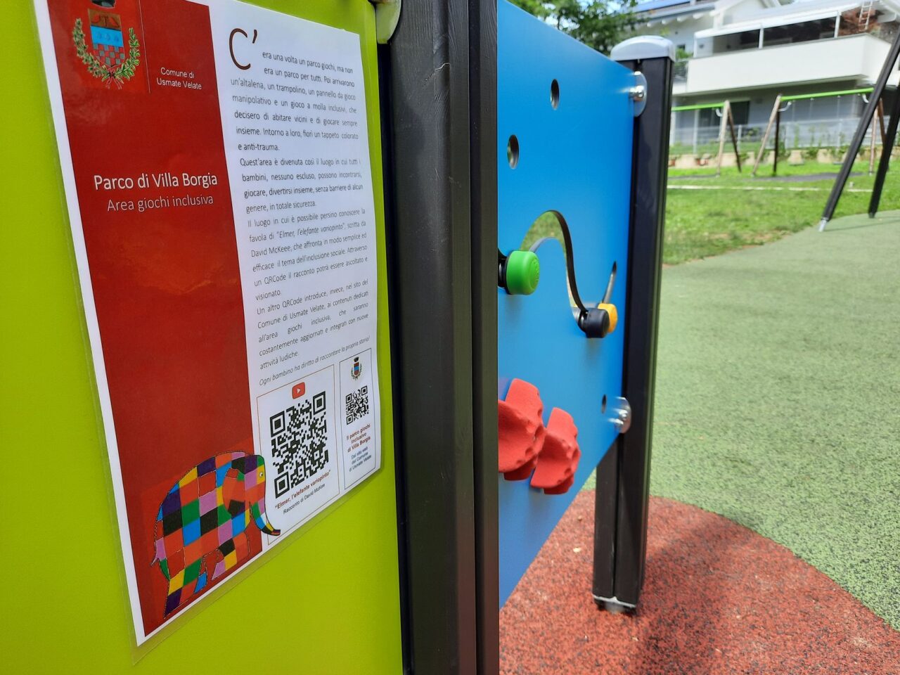Al parco i QR Code raccontano storie di inclusione
