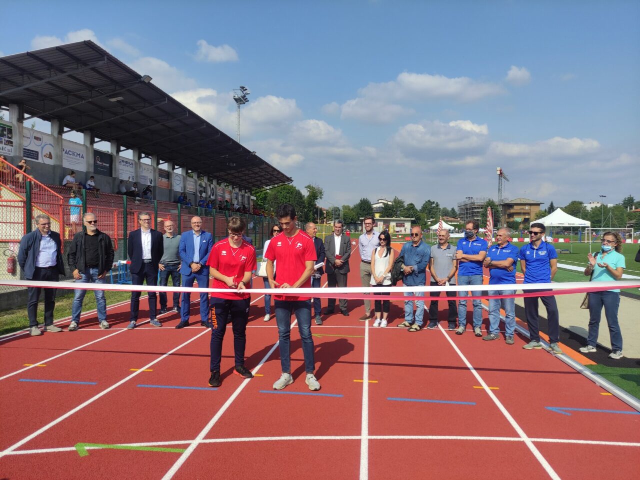 Atletica Concorezzo in festa: inaugurata ufficialmente la nuova pista